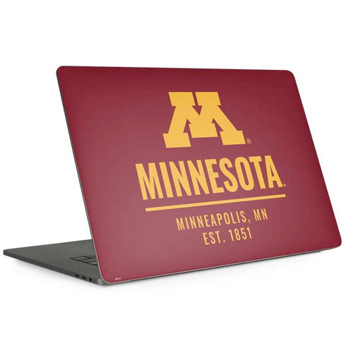 University of Minnesota Minneapolis MN Est 1851 Apple MacBook Pro 15-inch Skin